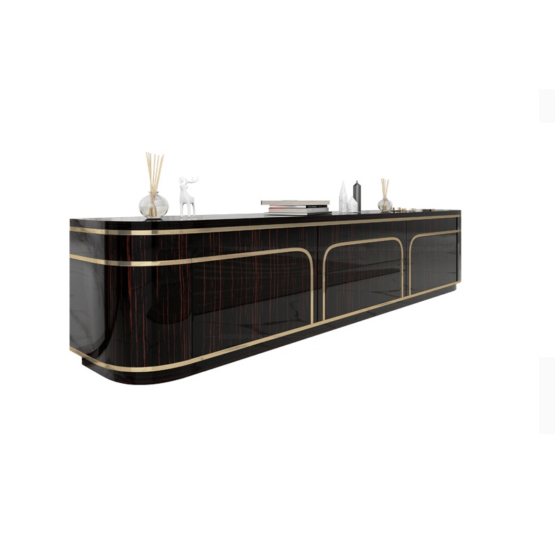 High-End Italian First Layer Leather Sectional Sofa Set Designer Modular Villa Apartments Hotels Import Sponge Filling Material Detail Pic 2 7